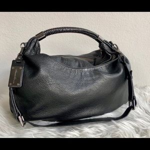 Kenneth Cole no slouch leather hobo bag